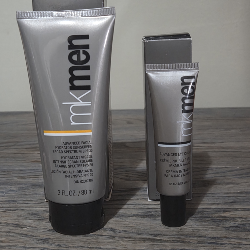 Mary Kay MKMen Facial Hydrator and Eye Cream EXP 05/24 DISCONTINUED
